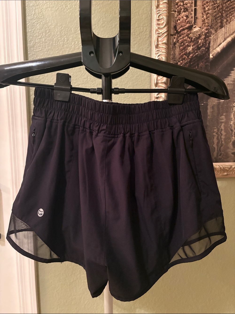 Athletic Women's Running Shorts - Black